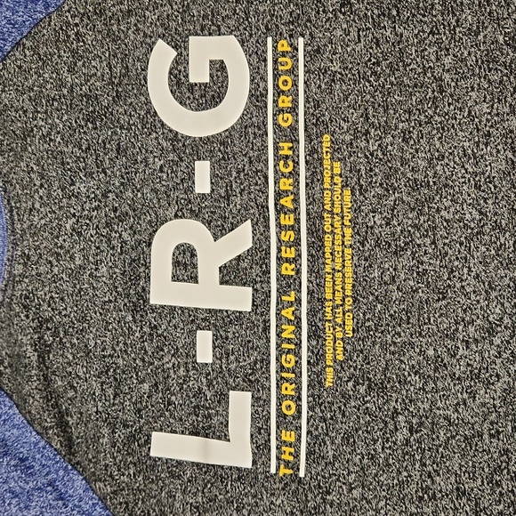 Lrg Lifted Research Group Spell Out Long Sleeve T Shirt - Picture 3 of 5
